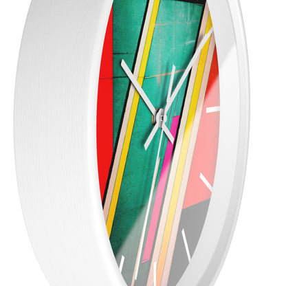 Lillian Rutherford - Gravity Force, Abstractly - Wall Clock