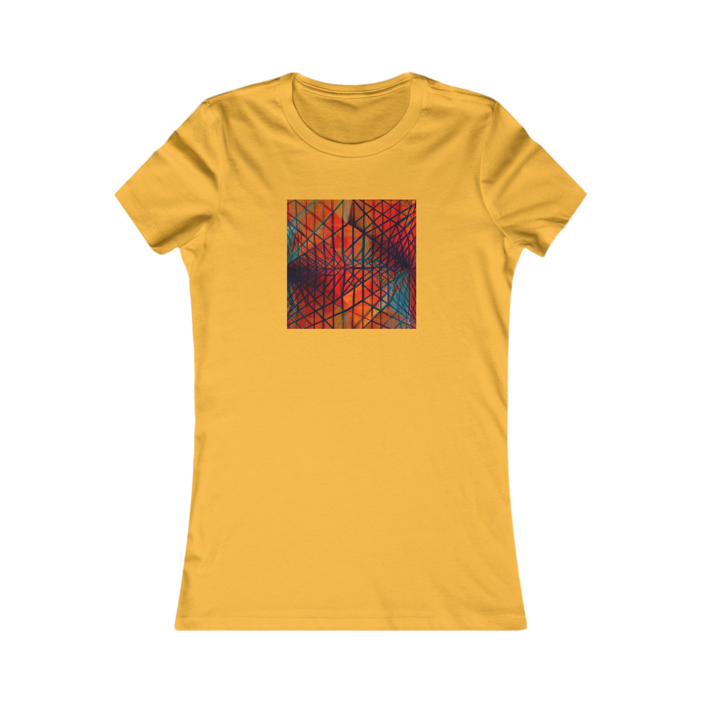 Harold Fitzsimmons - Tension Force, Abstractly - Ladies' Cut Tee