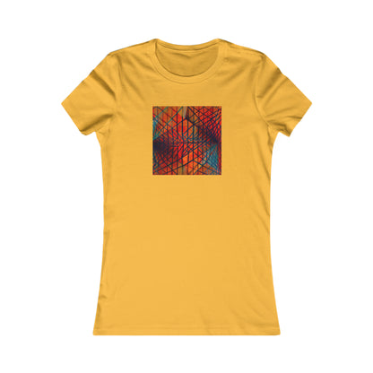 Harold Fitzsimmons - Tension Force, Abstractly - Ladies' Cut Tee