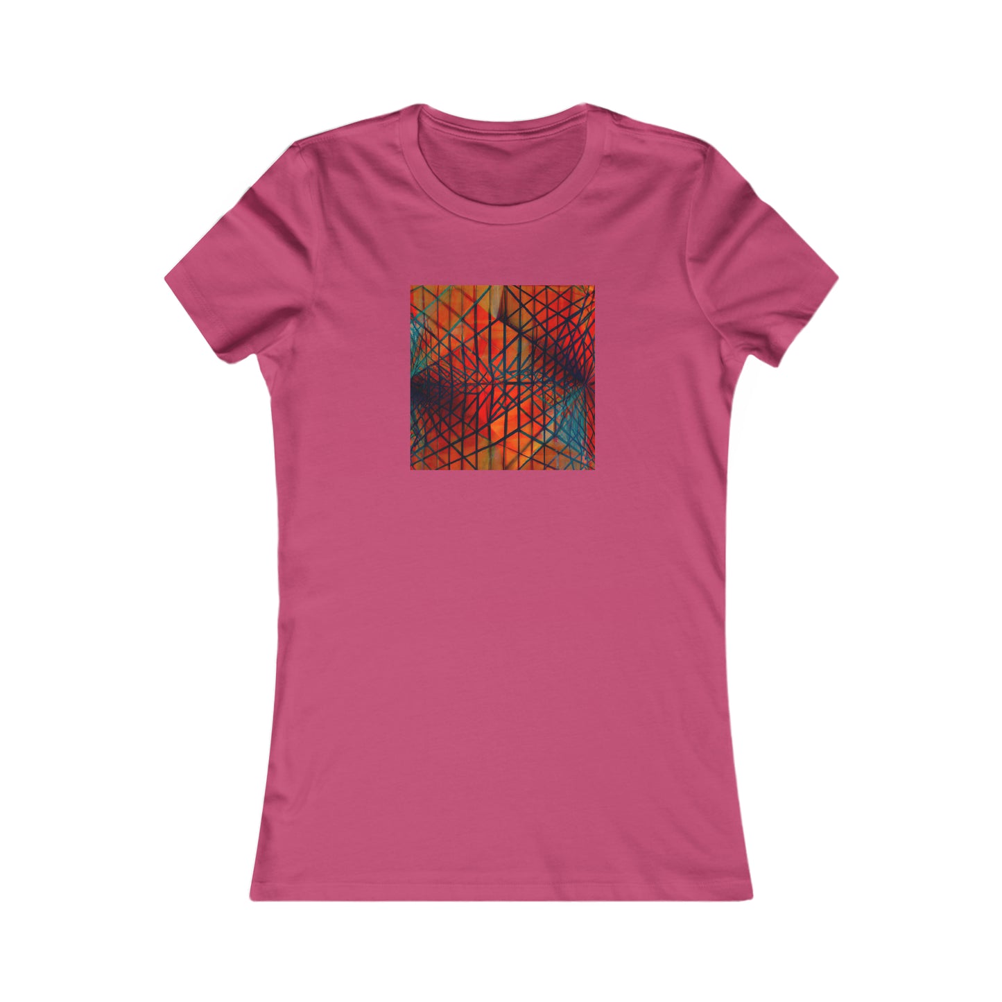 Harold Fitzsimmons - Tension Force, Abstractly - Ladies' Cut Tee