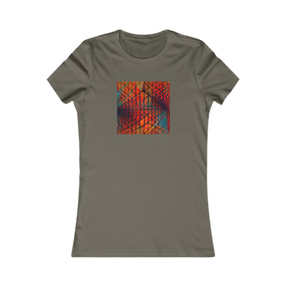 Harold Fitzsimmons - Tension Force, Abstractly - Ladies' Cut Tee