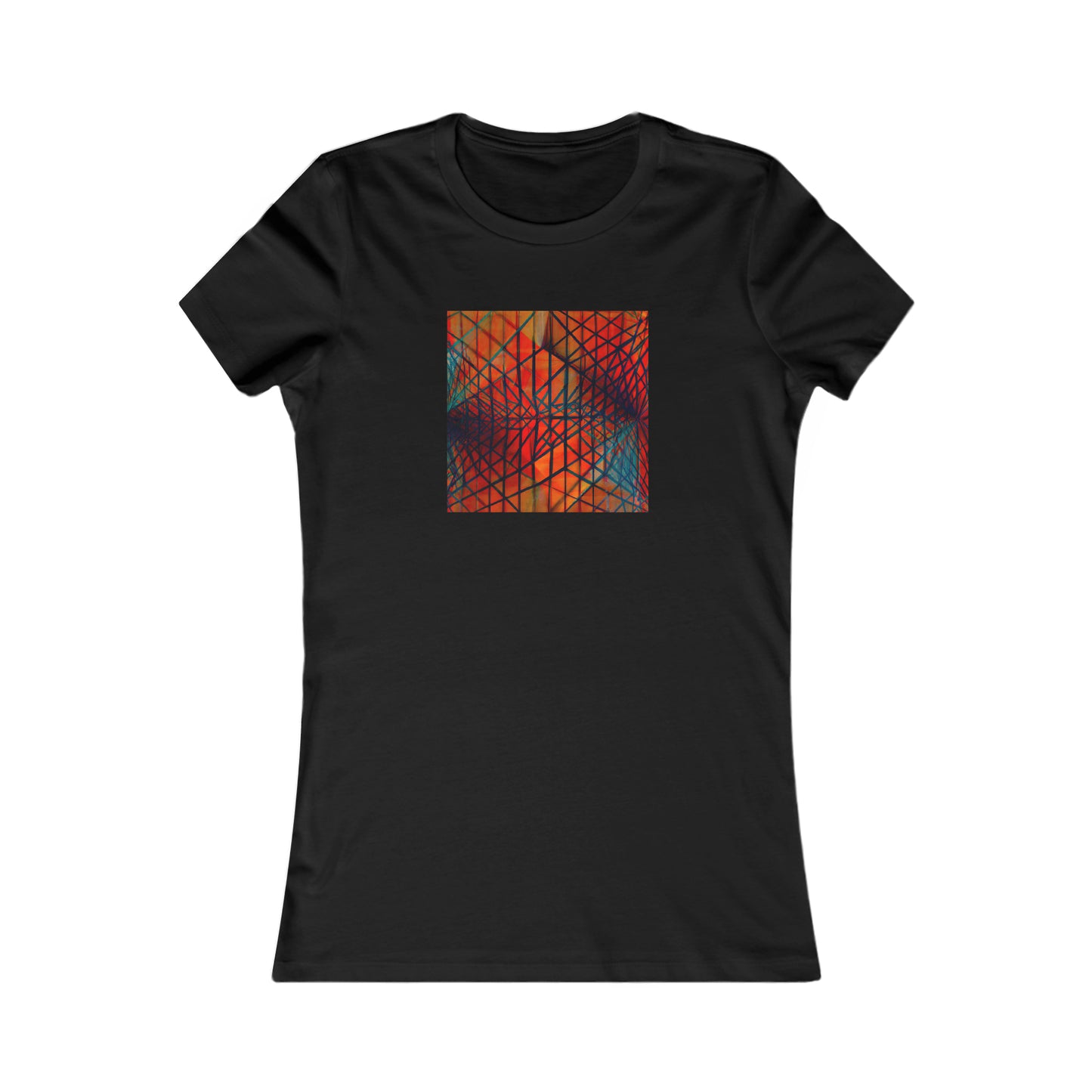 Harold Fitzsimmons - Tension Force, Abstractly - Ladies' Cut Tee