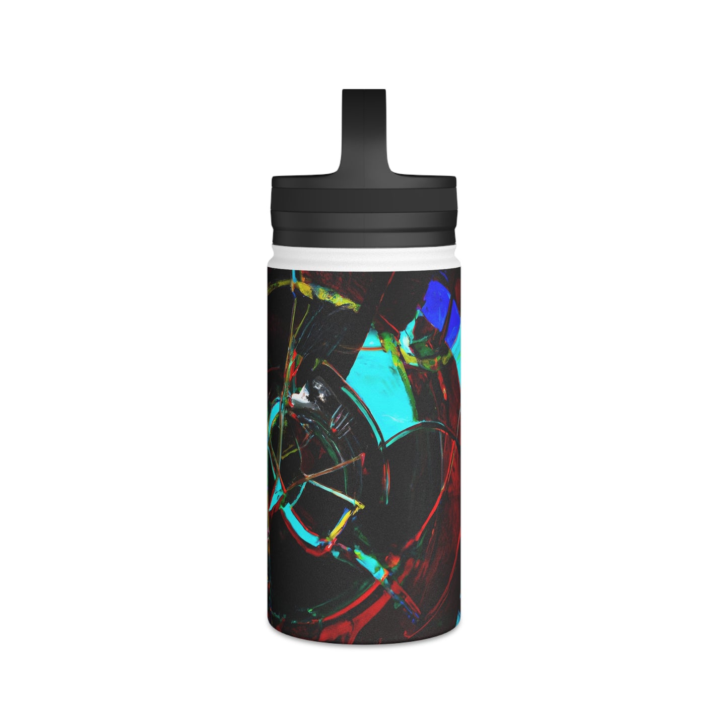 Lorena Sheffield - Electromagnetic Force, Abstractly - Stainless Steel Water Bottle