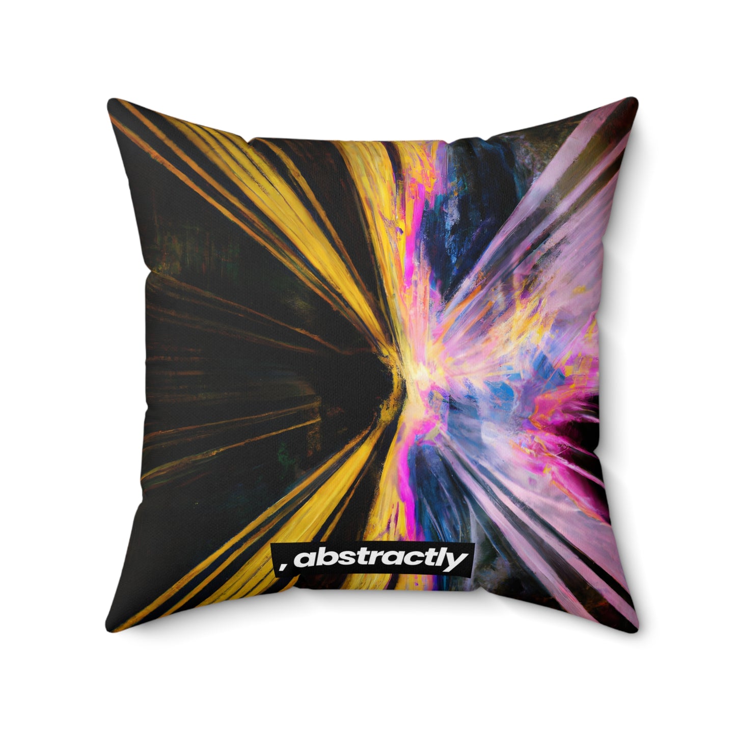 Dorothy Westfall - Electromagnetic Force, Abstractly - Faux Suede Throw Pillow