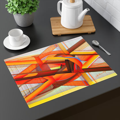 Dorian Stansfield - Magnetic Force, Abstractly - Placemat