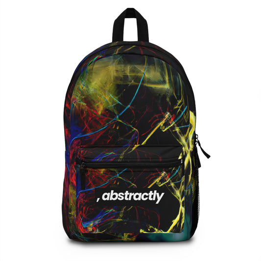 Connie Valdez - Electric Force, Abstractly - Backpack