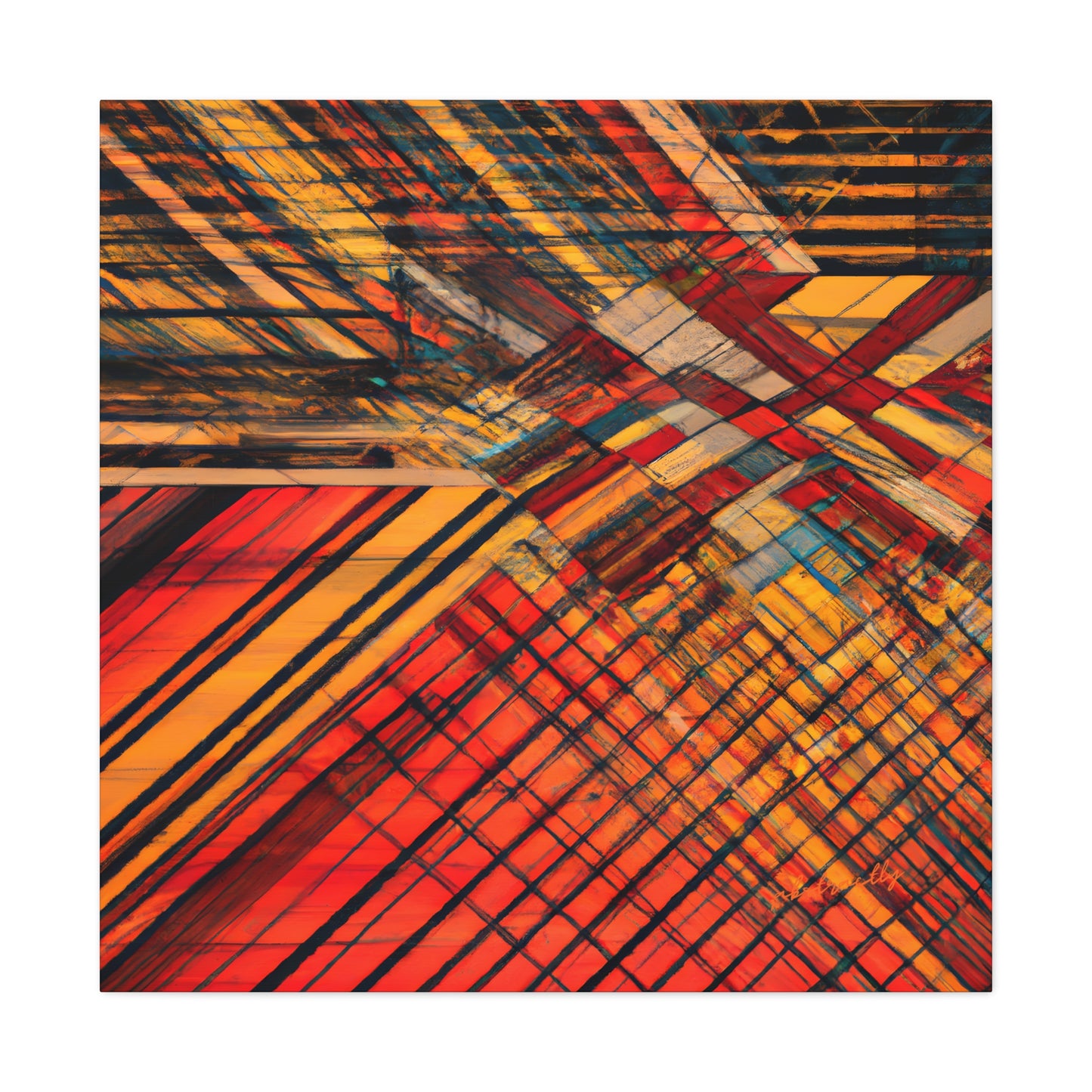 Milo Radcliffe - Strong Force, Abstractly - Canvas