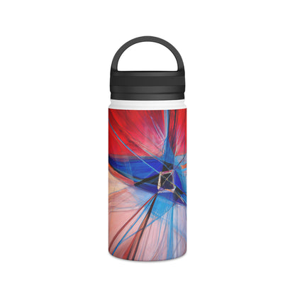 Sylvia Blackburn - Magnetic Force, Abstractly - Stainless Steel Water Bottle