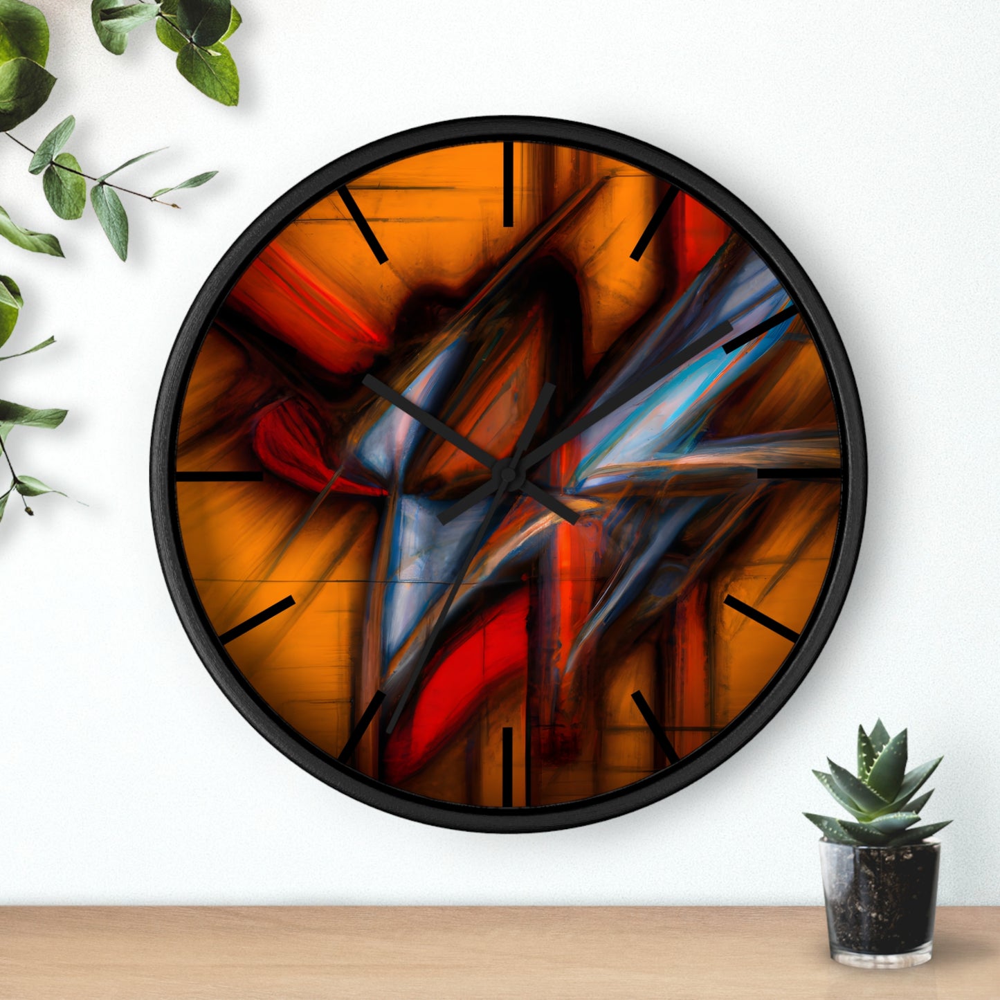 Lena Holmwood - Electromagnetic Force, Abstractly - Wall Clock