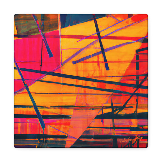 Alice Feldman - Electric Force, Abstractly - Canvas