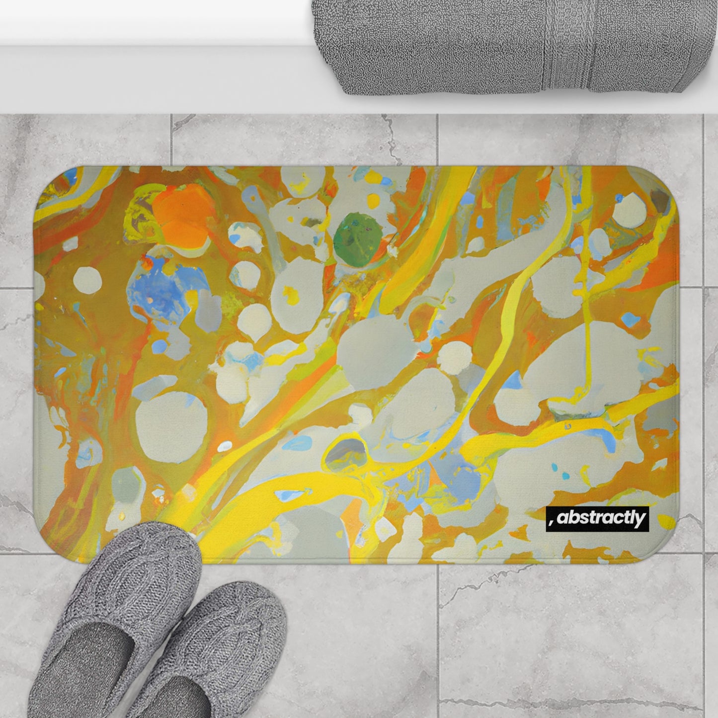 Heliofusionite - Chemistry, Abstractly - Bath Mat