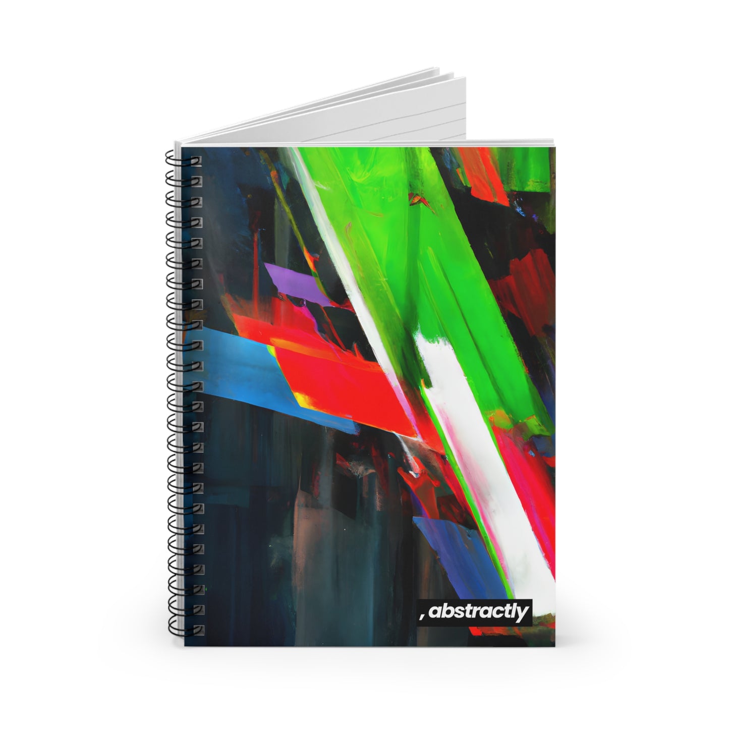 Perry Dennington - Strong Force, Abstractly - Spiral Notebook