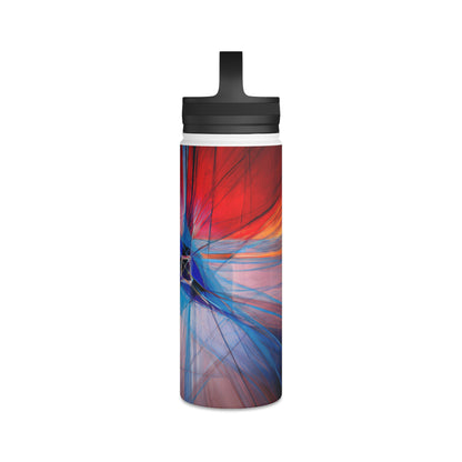 Sylvia Blackburn - Magnetic Force, Abstractly - Stainless Steel Water Bottle