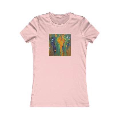 Quantum Sapphire Element - Chemistry, Abstractly - Ladies' Cut Tee