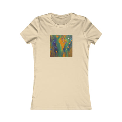 Quantum Sapphire Element - Chemistry, Abstractly - Ladies' Cut Tee