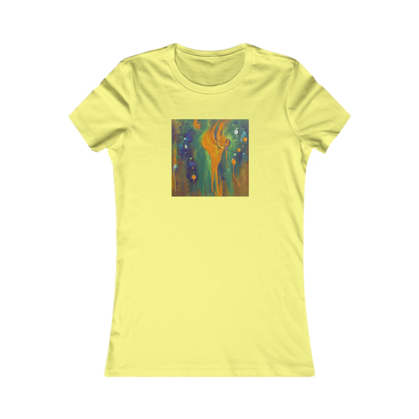 Quantum Sapphire Element - Chemistry, Abstractly - Ladies' Cut Tee