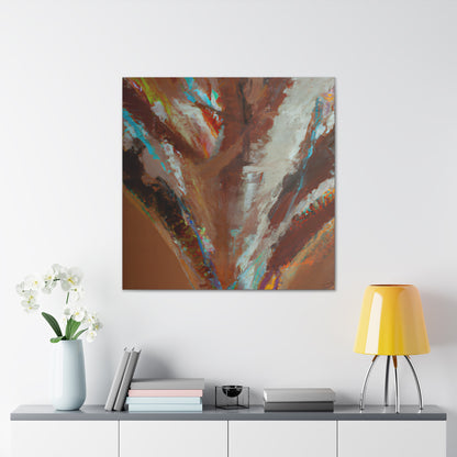 Quantum Glitter Crystal - Magnesium, Abstractly - Canvas