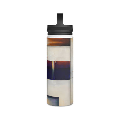 Emma Faraday - Applied Force, Abstractly - Stainless Steel Water Bottle