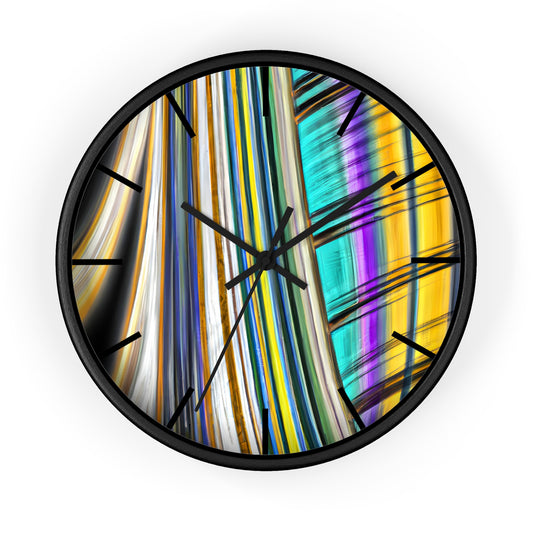 Spencer Harrison - Spring Force, Abstractly - Wall Clock