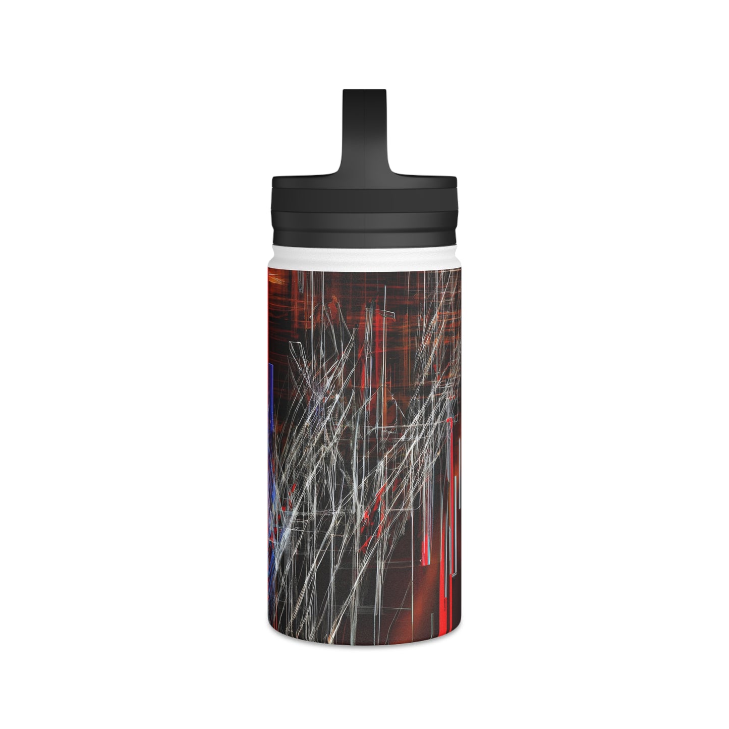 Walter Kleinberg - Strong Force, Abstractly - Stainless Steel Water Bottle