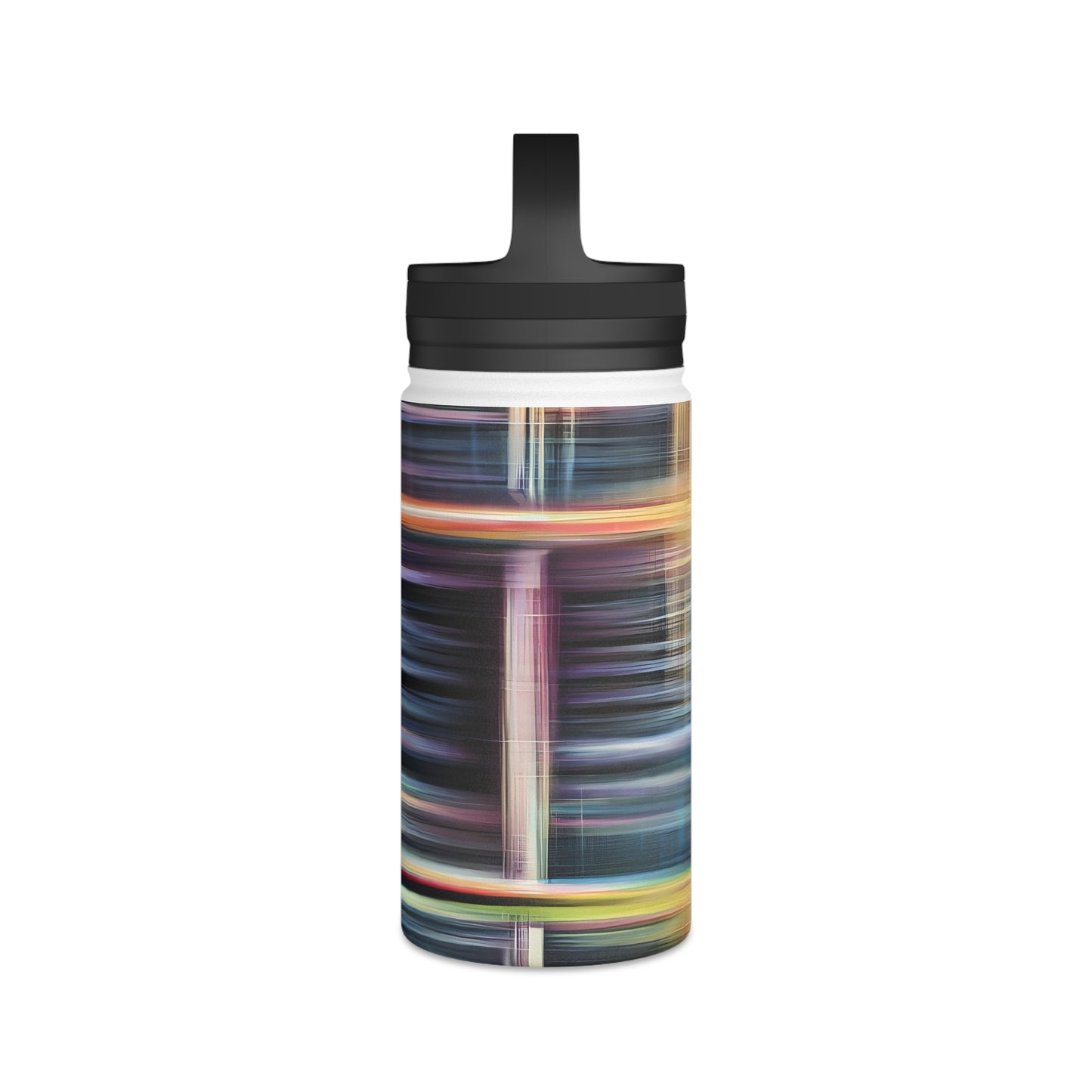 Mary Fermi - Air Resistance Force, Abstractly - Stainless Steel Water Bottle