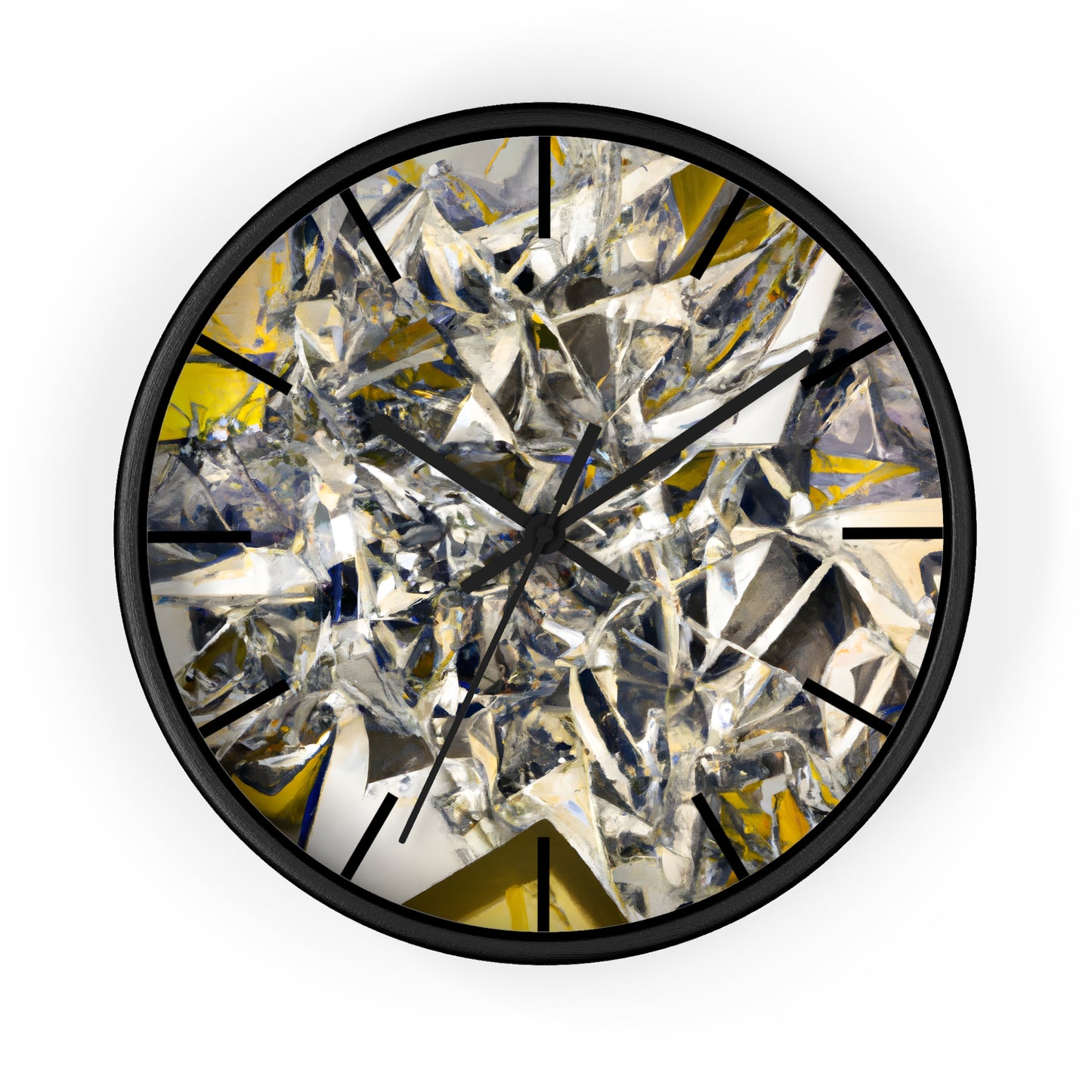 Donald Simmons - Friction Force, Abstractly - Wall Clock