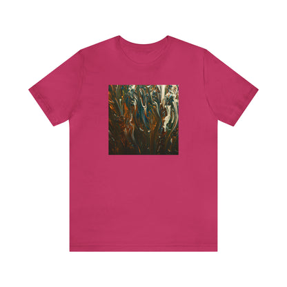 Hovenite Crystalline Matrix - Chemistry, Abstractly - Tee