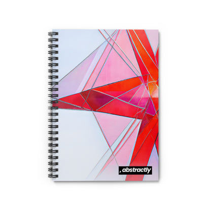 Valerie Radcliffe - Air Resistance Force, Abstractly - Spiral Notebook