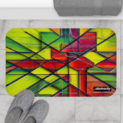 Rosalind Munroe - Electric Force, Abstractly - Bath Mat