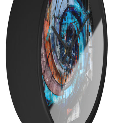 Rose Strauss - Gravity Force, Abstractly - Wall Clock