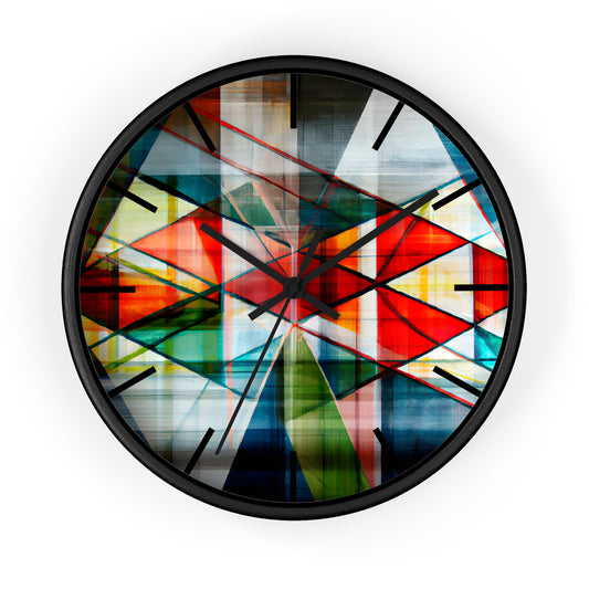 Lillian Czerny - Friction Force, Abstractly - Wall Clock