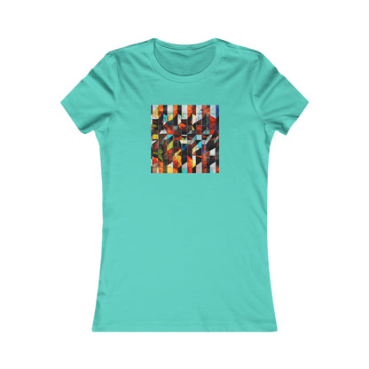 Maxine Cavanaugh - Friction Force, Abstractly - Ladies' Cut Tee