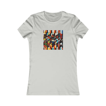 Maxine Cavanaugh - Friction Force, Abstractly - Ladies' Cut Tee