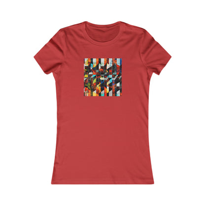 Maxine Cavanaugh - Friction Force, Abstractly - Ladies' Cut Tee