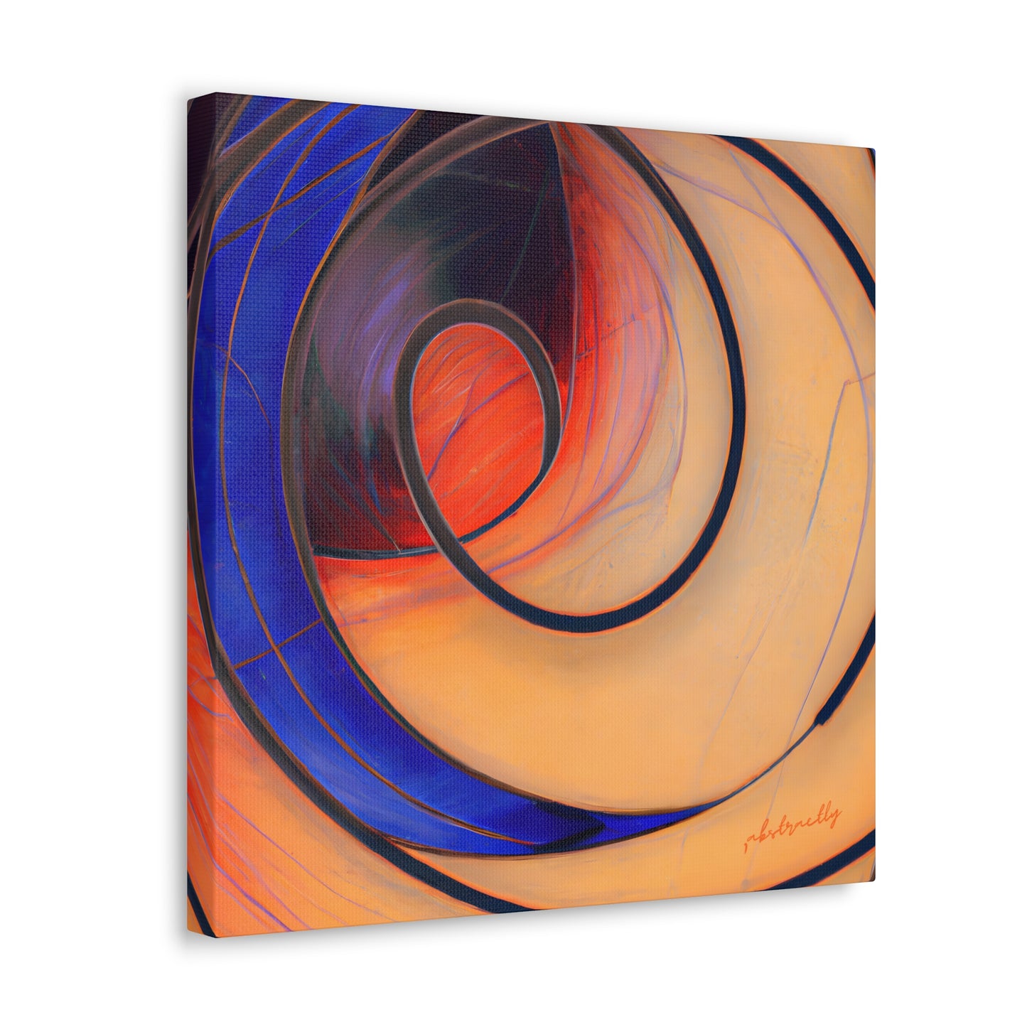 Marilyn Schwartz - Air Resistance Force, Abstractly - Canvas