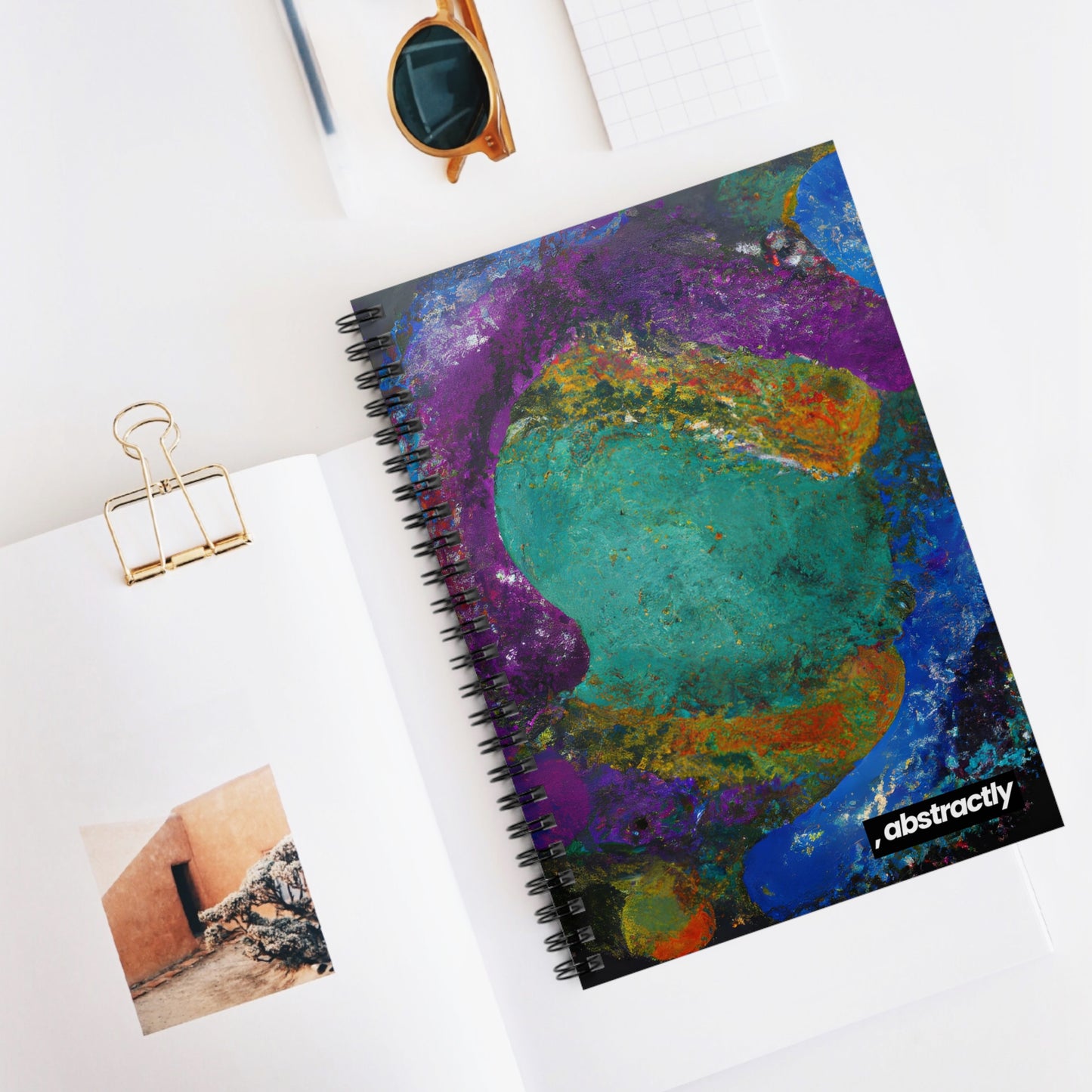 Starfire Aluminide - Chemistry, Abstractly - Spiral Notebook