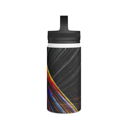 Marion Huxley - Electric Force, Abstractly - Stainless Steel Water Bottle