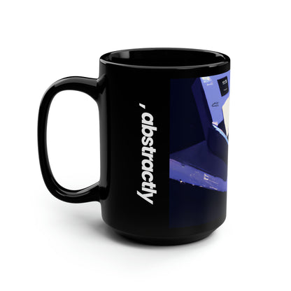 Vanguard Trust - Accounts Payable, Abstractly - Black Ceramic Mug 15oz