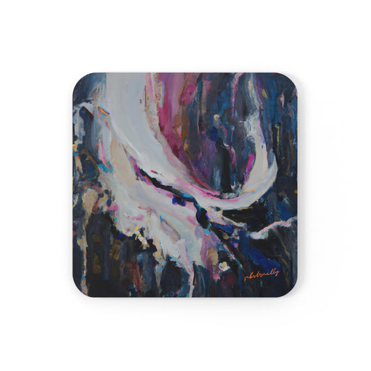 Lumina Etherium - Chemistry, Abstractly - Corkwood Coaster Set of 4