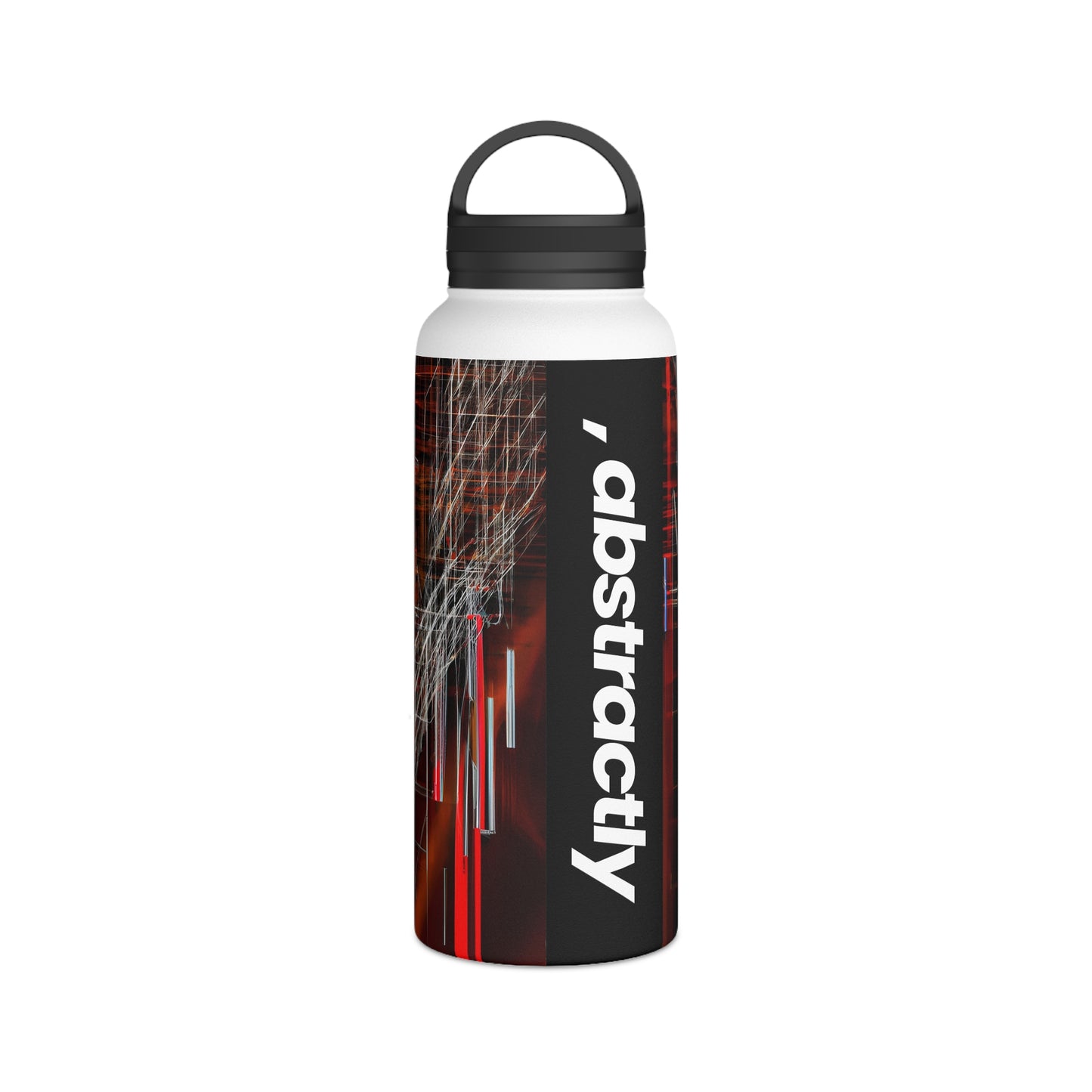 Walter Kleinberg - Strong Force, Abstractly - Stainless Steel Water Bottle