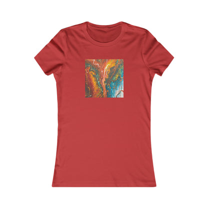 Quantum Stardust - Chemistry, Abstractly - Ladies' Cut Tee