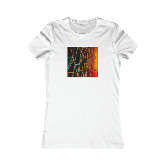 Alec Richardson - Tension Force, Abstractly - Ladies' Cut Tee