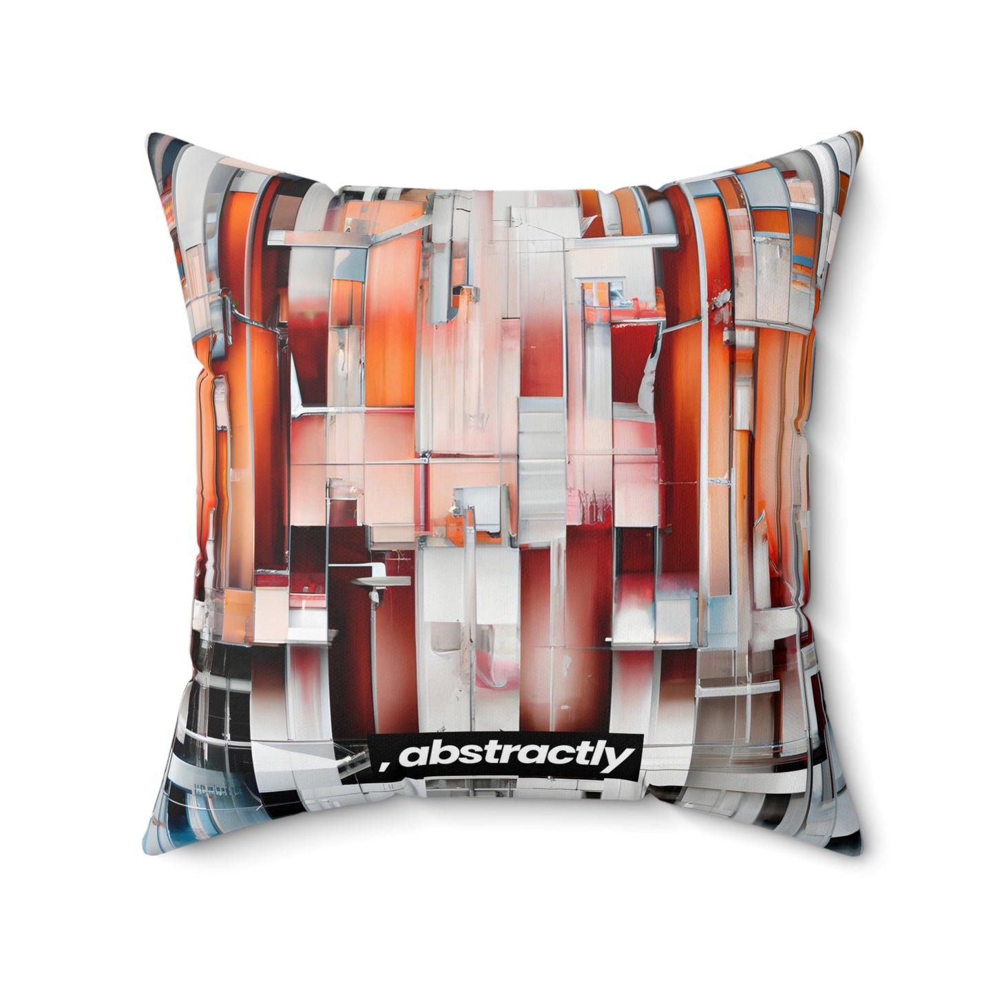 Vera Lockwood - Strong Force, Abstractly - Faux Suede Throw Pillow