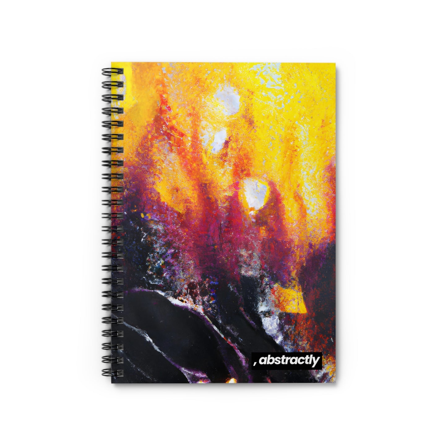 Quantum Fluxium - Chemistry, Abstractly - Spiral Notebook