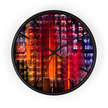 Harrison Blackwell - Air Resistance Force, Abstractly - Wall Clock