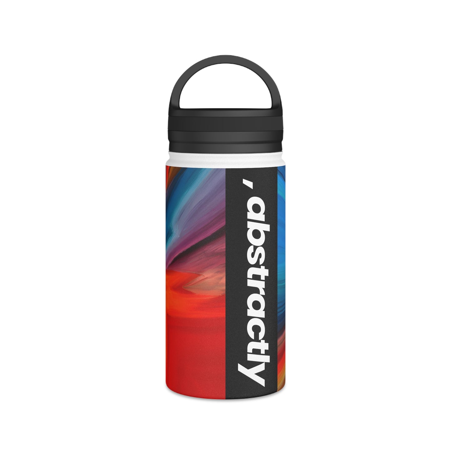 Barbara Fitzpatrick - Magnetic Force, Abstractly - Stainless Steel Water Bottle