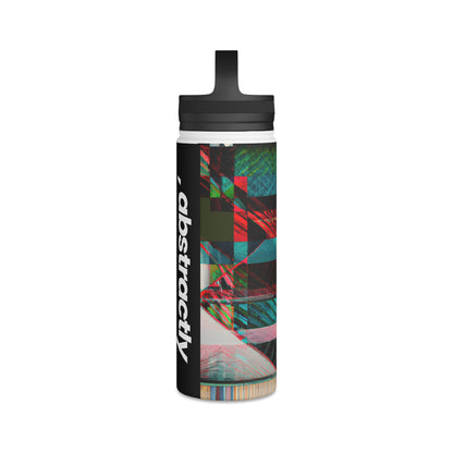 Adrian Goddard - Applied Force, Abstractly - Stainless Steel Water Bottle