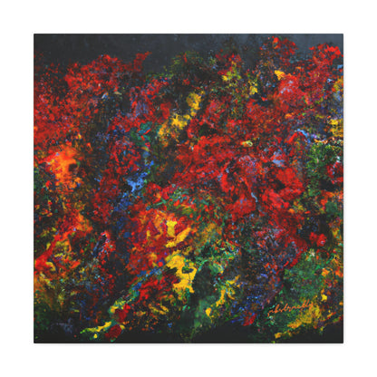 Frostfire Neonium - Chemistry, Abstractly - Canvas