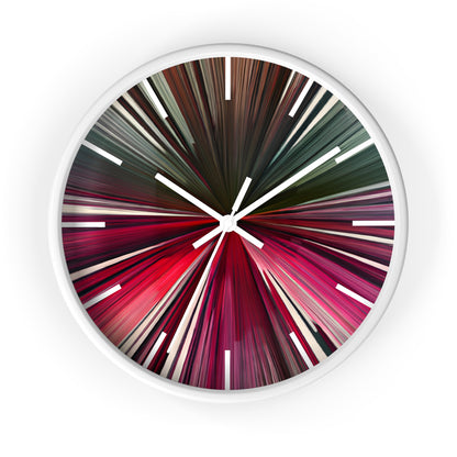 Lorenzo Mancini - Spring Force, Abstractly - Wall Clock