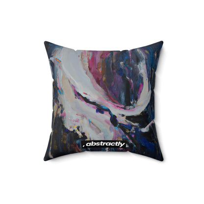 Lumina Etherium - Chemistry, Abstractly - Faux Suede Throw Pillow